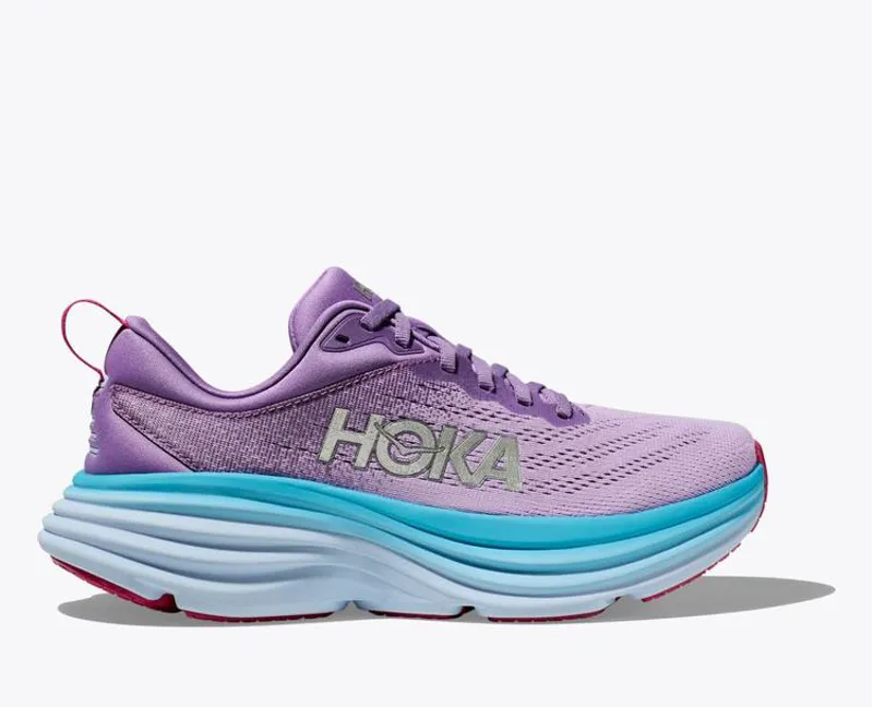 Hoka Bondi 8 In Chalk Violet / Pastel Lilac