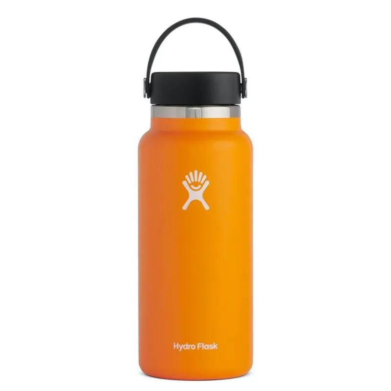 Hydro Flask 32Oz Wide Mouth 2.0 Flex Cap In Clementine