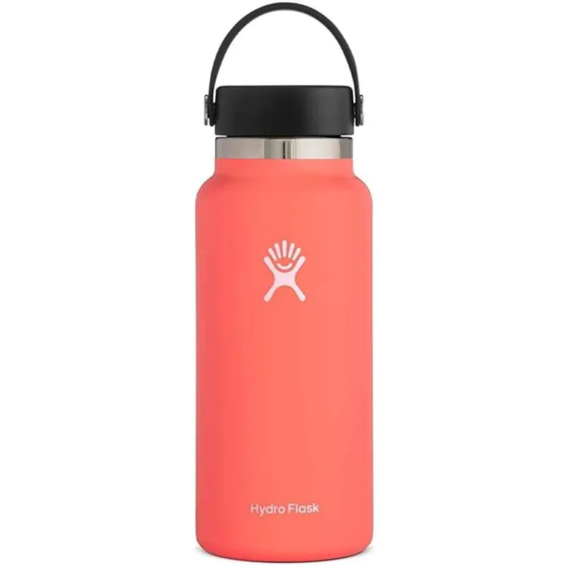 Hydro Flask 32Oz Wide Mouth W/Flex Cap In Hibiscus