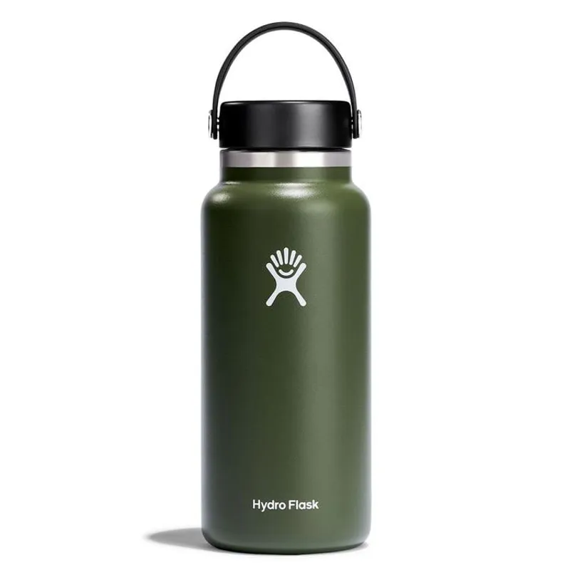 Hydro Flask 32Oz Wide Mouth W/Flex Cap In Olive