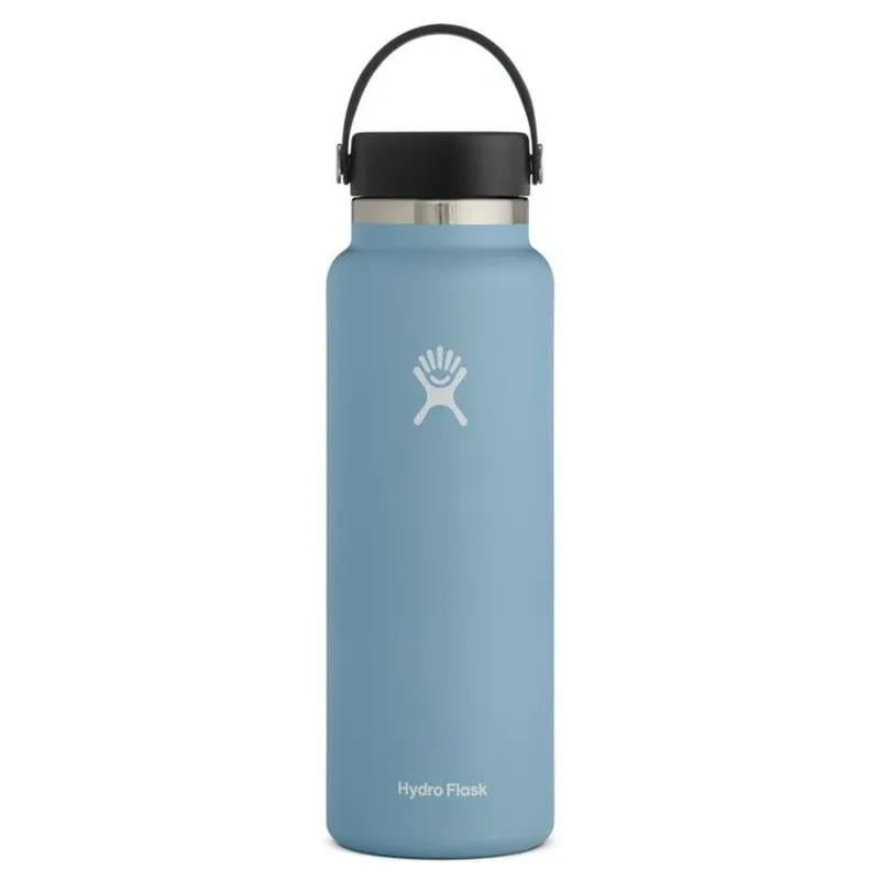 Hydro Flask 40Oz Wide Mouth W/Flex Cap In Rain