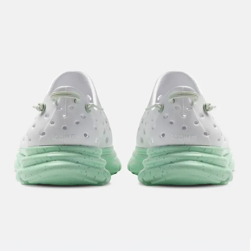 Kane Revive Recovery Shoe in White/Spring-4