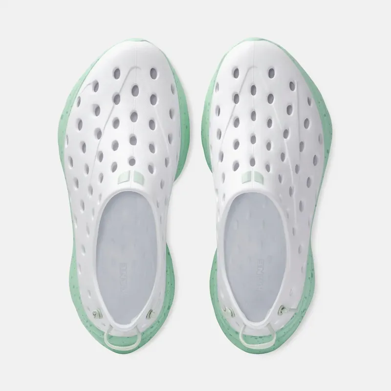 Kane Revive Recovery Shoe in White/Spring-3