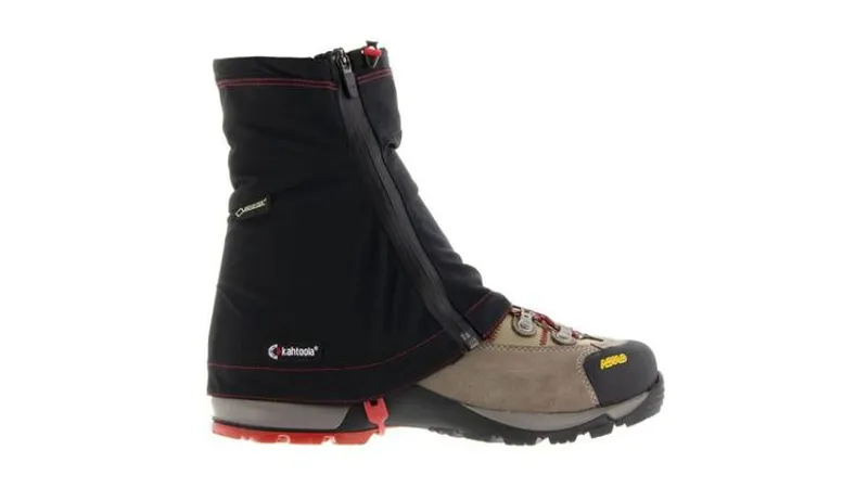 Kahtoola LEVAgaiter GTX Ultra-Light Mid Gaiter in Black