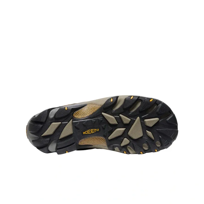 Keen Targhee II WP Hiking Shoe Wide in Cascade Brown/Golden Yellow-4