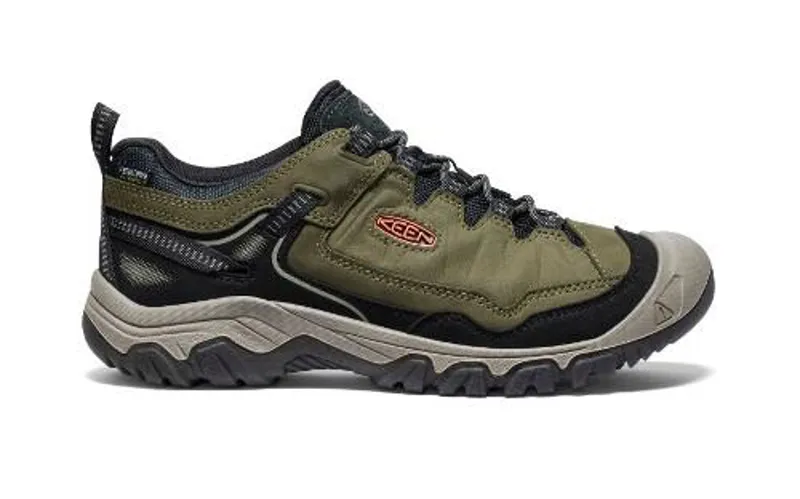 Keen Targhee Iv Wp in Dark Olive/Gold Flame