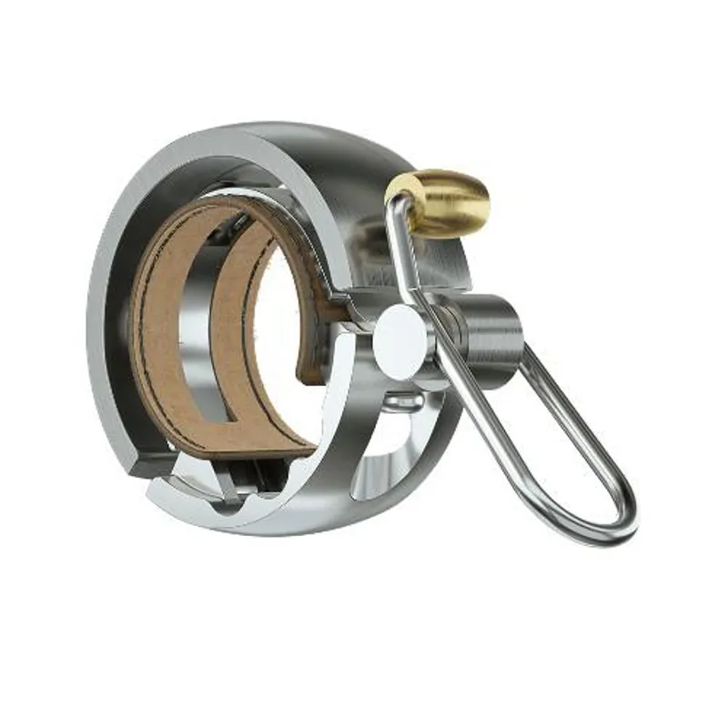 Knog Oi Luxe Bicycle Bell in Silver