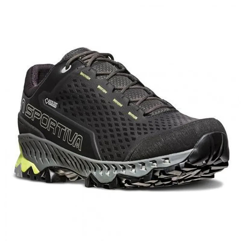 La Sportiva Spire Gtx in Carbon/Apple Green