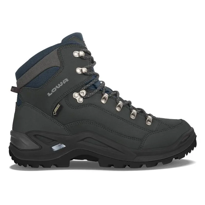 Lowa Renegade Gtx Mid in Dark Green/Navy