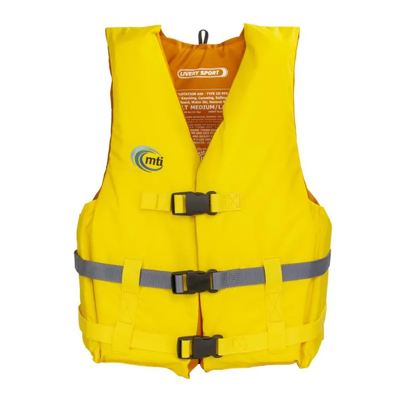 Mustang Survival Livery Pfd in Yellow