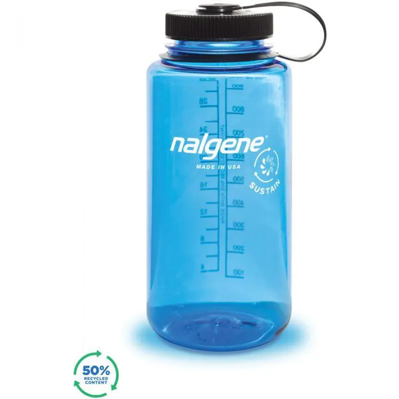 Nalgene Wide Mouth 32Oz Sustain in Slate Blue