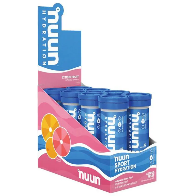 Nuun Sport Hydrations Tab in Citrus Fruit