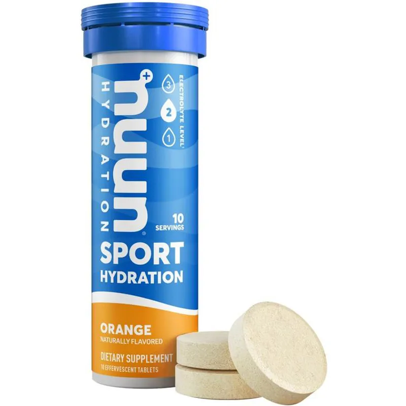 Nuun Sport Hydrations Tab in Orange