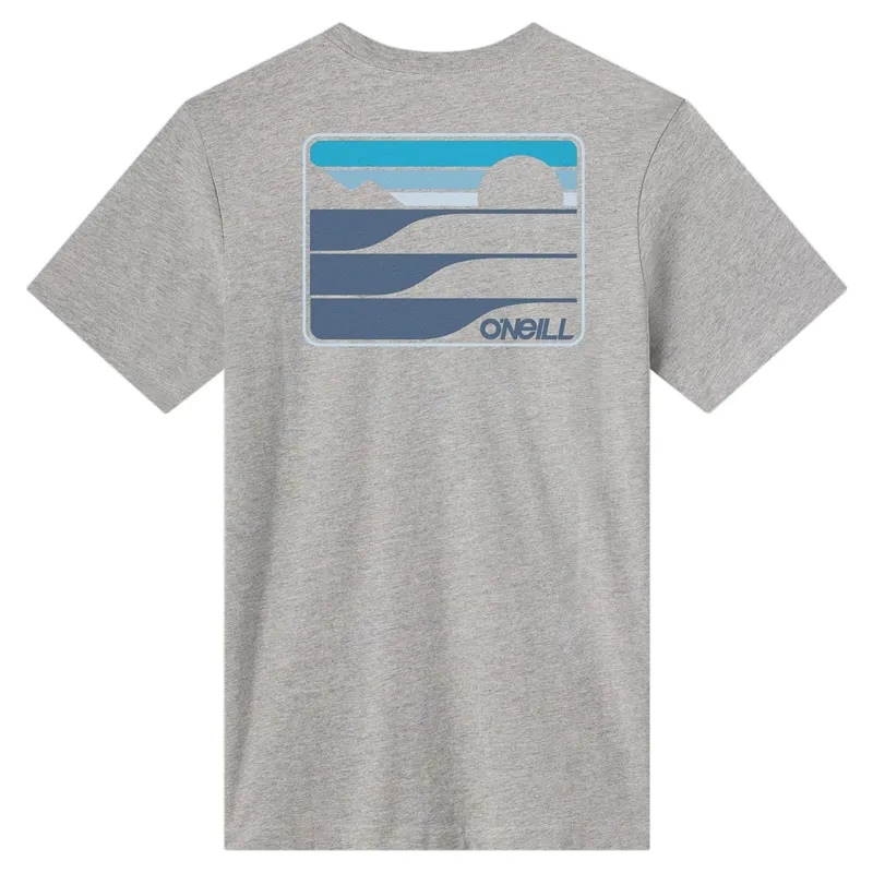 O'Neill Clothing Dawn Classic SS Tee in Heather Grey-1