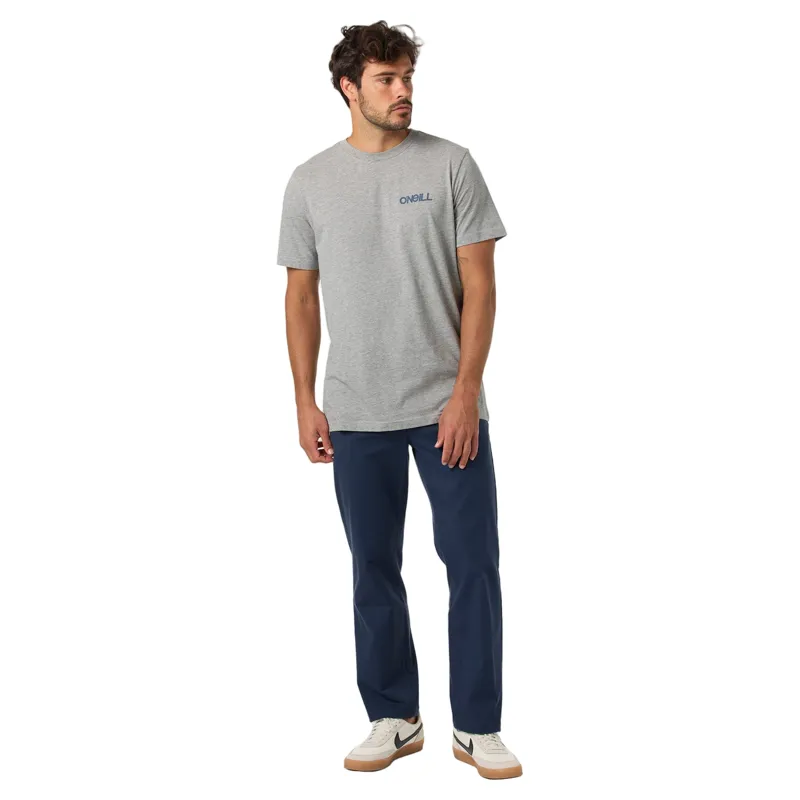 O'Neill Clothing Dawn Classic SS Tee in Heather Grey-2