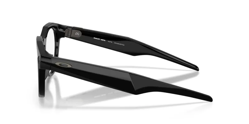 Oakley Meta HSTN AI Glasses in Black with Amethyst Transitions Lens-3