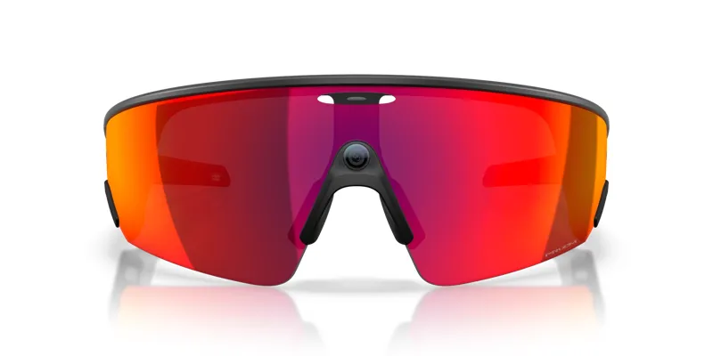 Oakley Meta Vanguard AI Glasses Black Frame with Prizm Road Lens-1