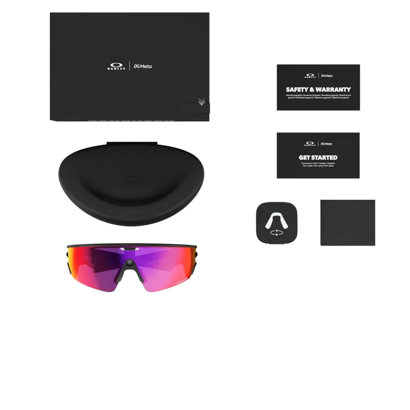 Oakley Meta Vanguard AI Glasses Black Frame with Prizm Road Lens-5