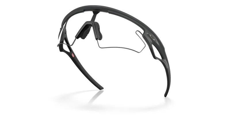 Oakley Sphaera Slash in Carbon w/Clear to Black Iridium Photochromic-5