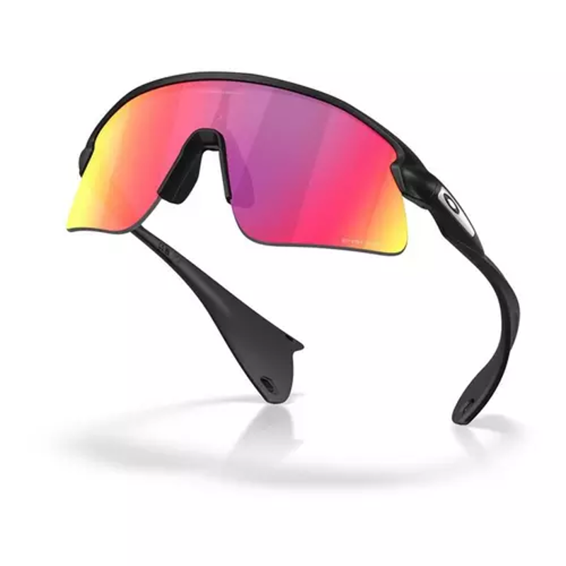 Oakley Stunt Devil in Matte Black with Prizm Road Lens-3