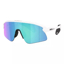 Oakley Stunt Devil in Matte White with Prizm Sapphire Lens