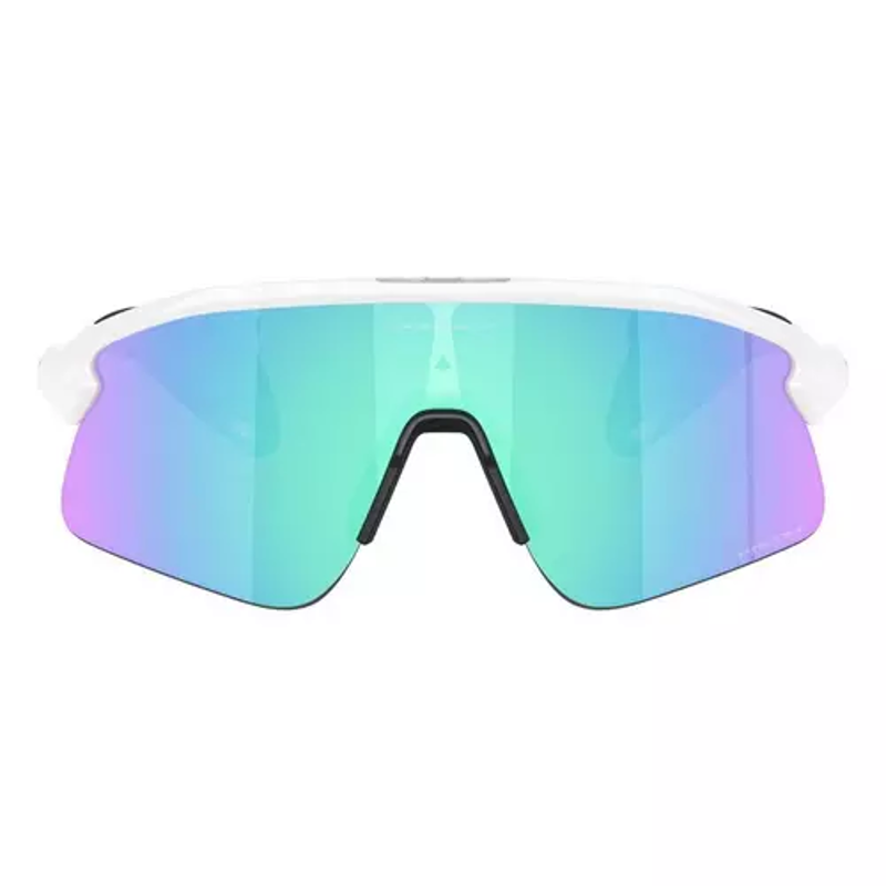 Oakley Stunt Devil in Matte White with Prizm Sapphire Lens-1