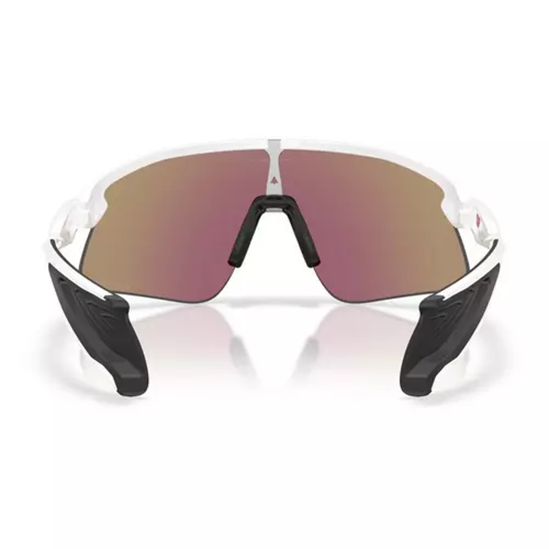 Oakley Stunt Devil in Matte White with Prizm Sapphire Lens-4