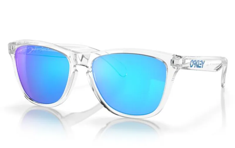 Oakley Frogskins in Clear/Sapphire