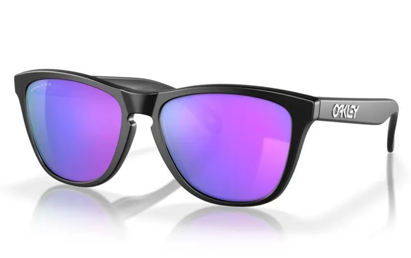 Oakley Frogskins in Matte Black/Violet