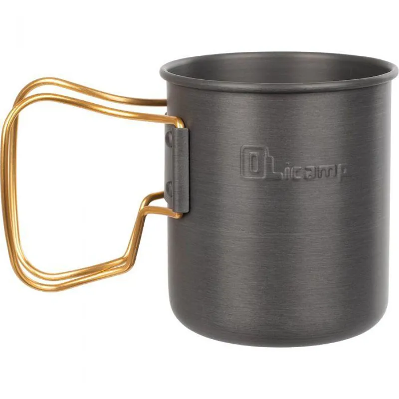 Olicamp Space Saver Mug With Grip in Gold