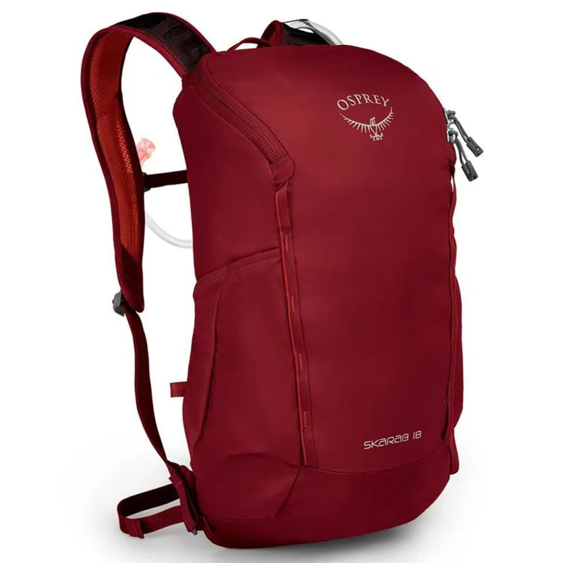 Osprey Skarab 18 W/ Reservoir in Mystic Red