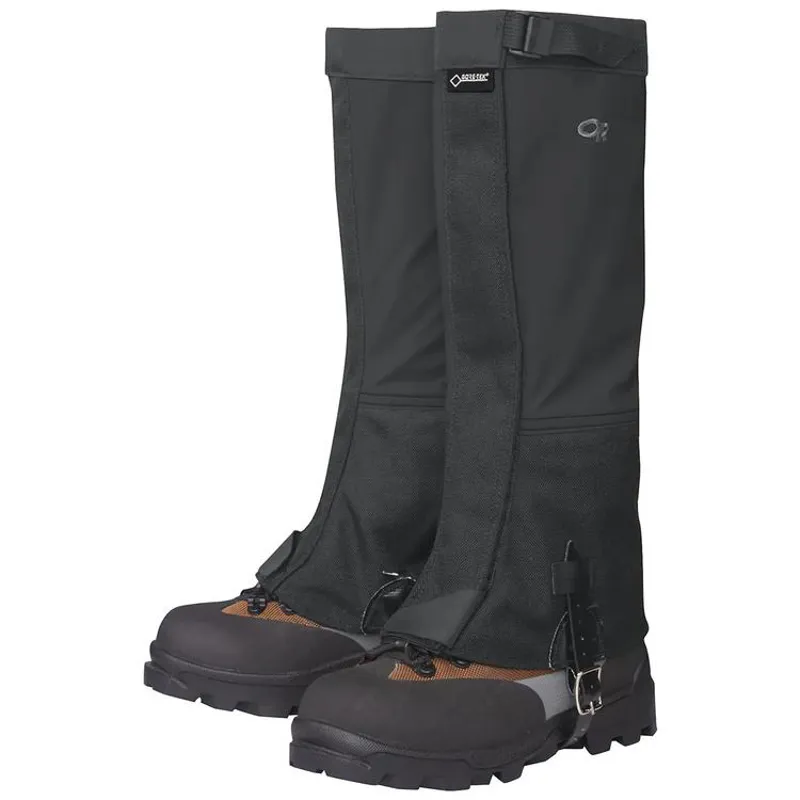 Outdoor Research Wms Crocodile Gaiters in Black