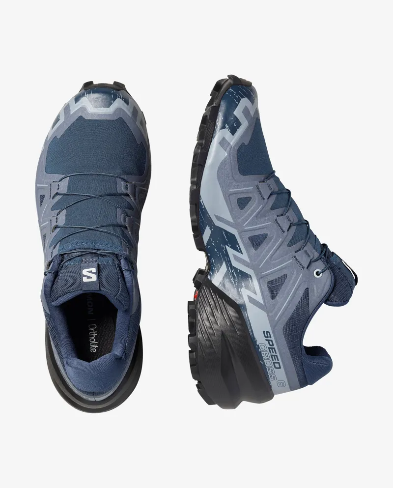 Salomon Women's Speedcross 6 in Spellbound/Black/Tradewinds-3