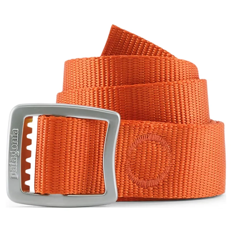 Patagonia Tech Web Belt in Coal Orange