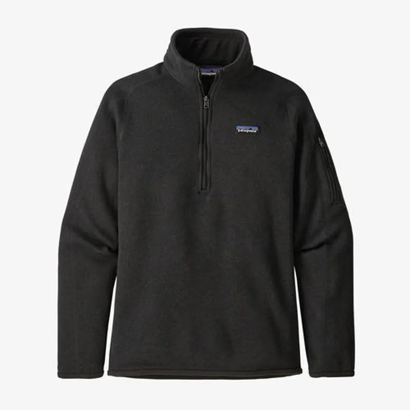 Patagonia Women's Better Sweater 1/4 Zip in Black