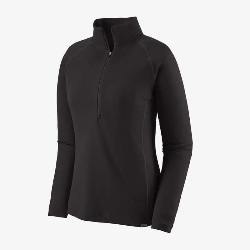 Patagonia Capilene Midweight Zip-Neck Black