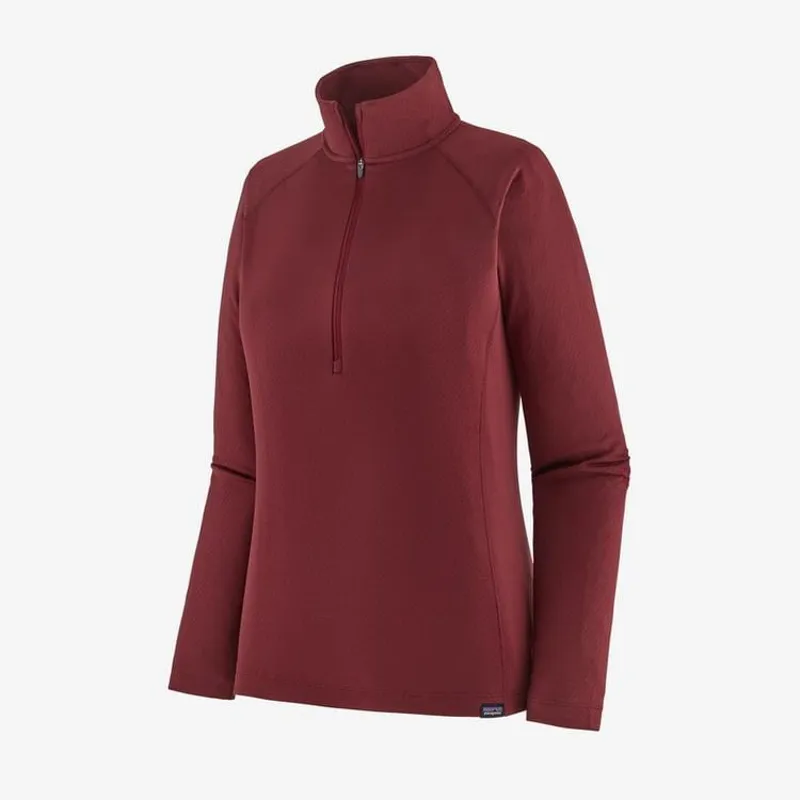 Patagonia Capilene Midweight Zip-Neck Sequoia Red