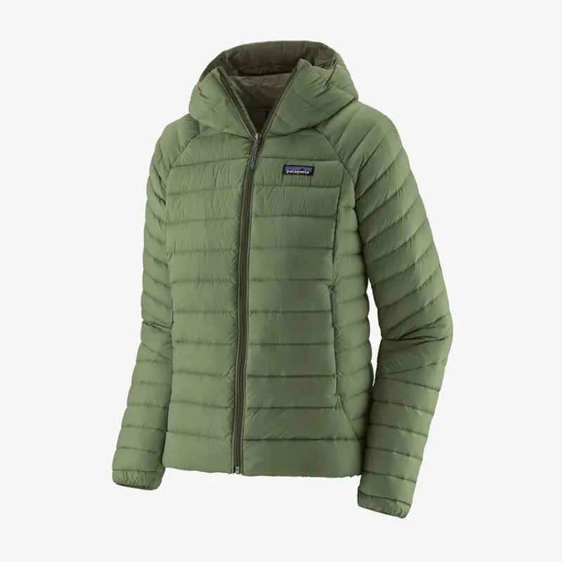 Patagonia Down Sweater Hoody Terrain Green