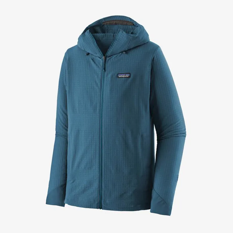 Patagonia R1 Techface Hoody in Wetland Blue