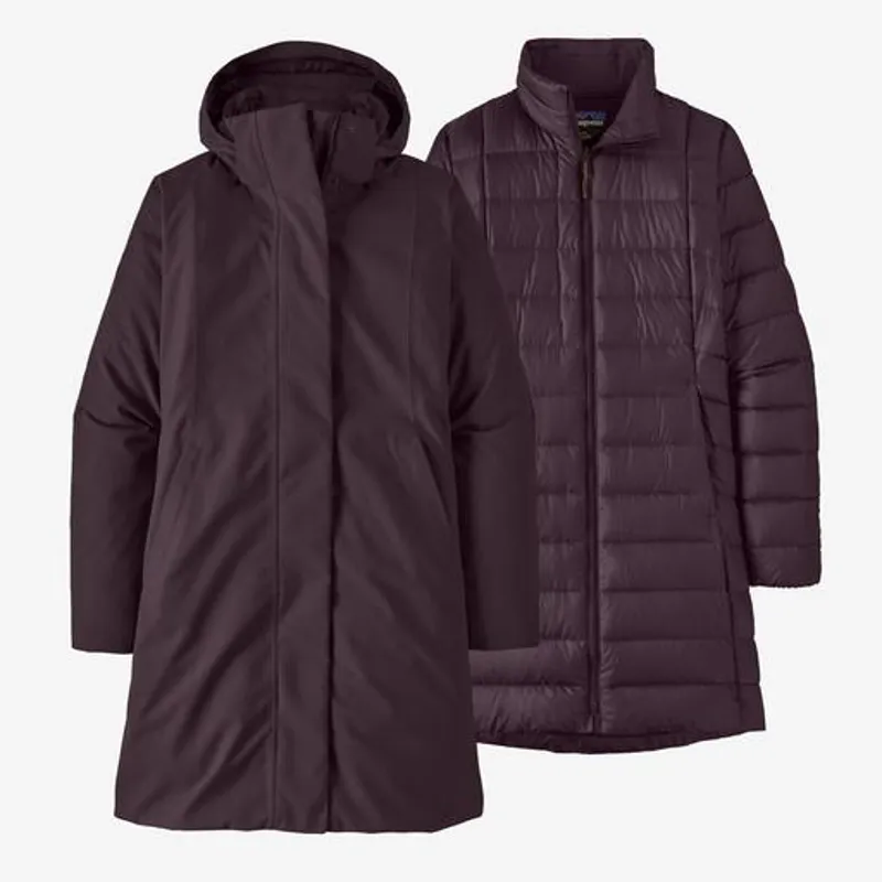 Patagonia Tres 3-In-1 Parka Obsidian Plum