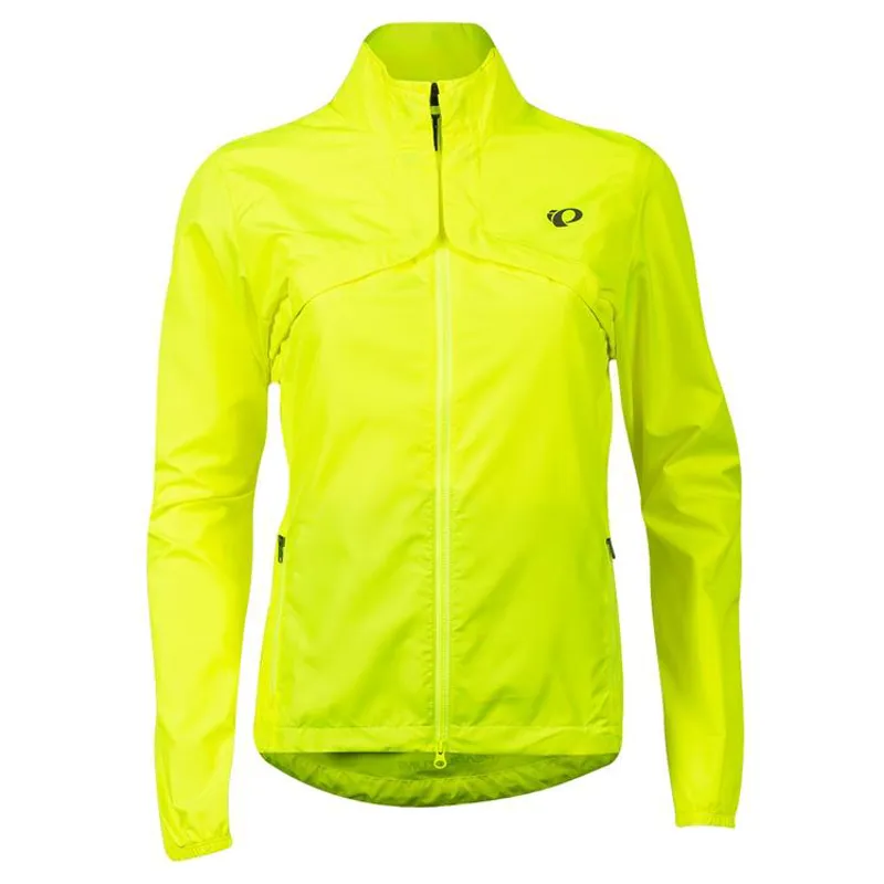 Pearl Izumi Quest Barrier Convertible Jacket in Screaming Yellow