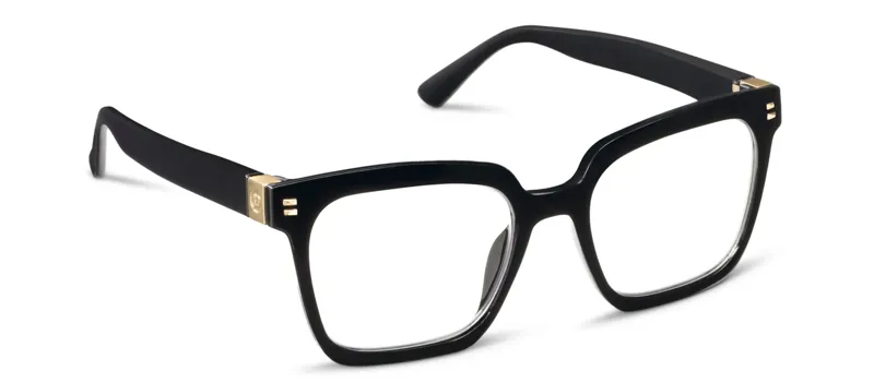 Peepers Montage Blue Light Readers in Black-1