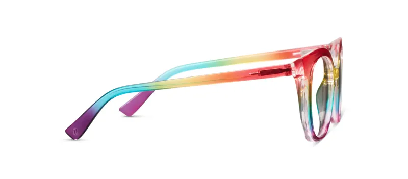 Peepers Fiona Blue Light Readers in Rainbow Ombre-2