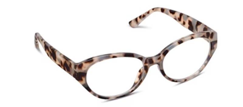 Peepers Sloane Blue Light Readers in Gray Tortoise-1