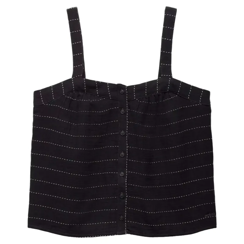 Prana Women's Goldie Beach Tank Top in Black-4