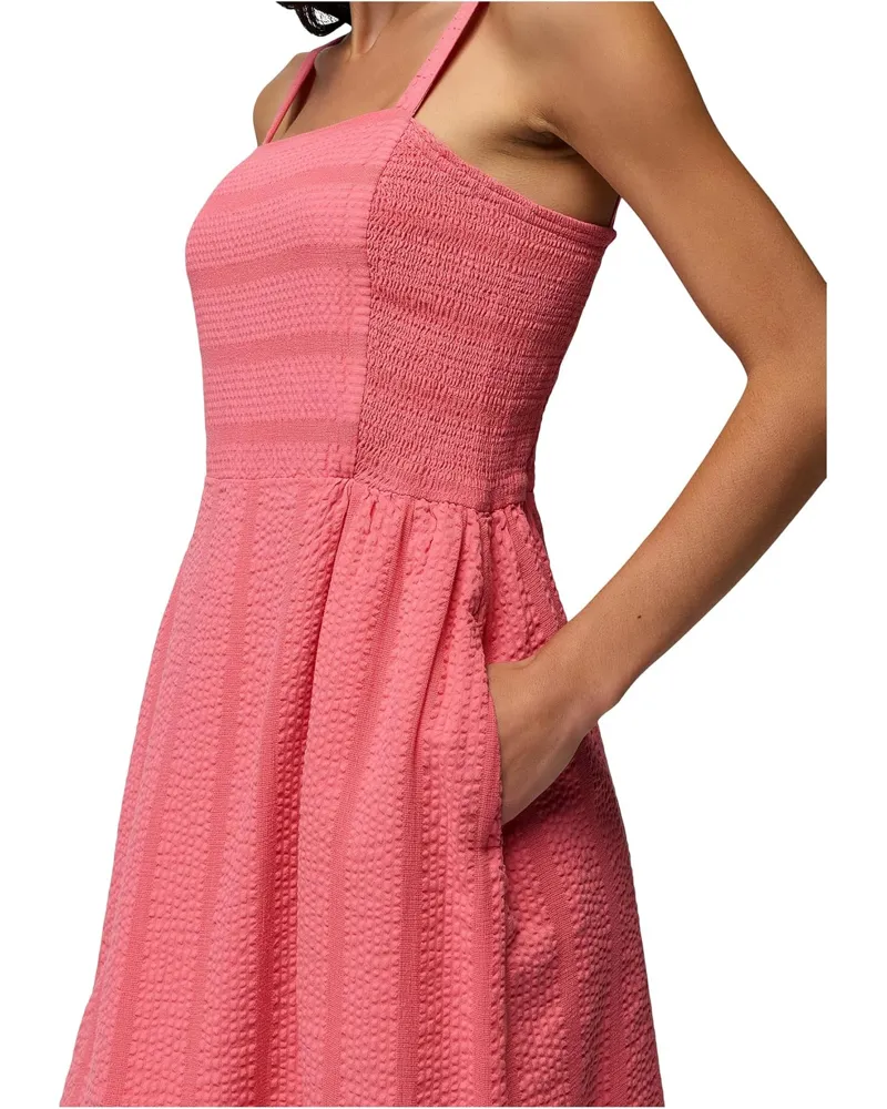 Prana Women's Ocean Hills Dress in Guava-1