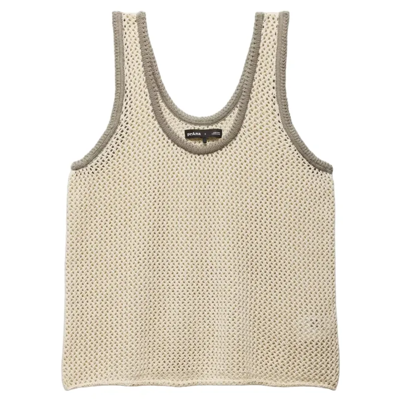 Prana Women's Spring Awakening Tank in Beach Pebble-5