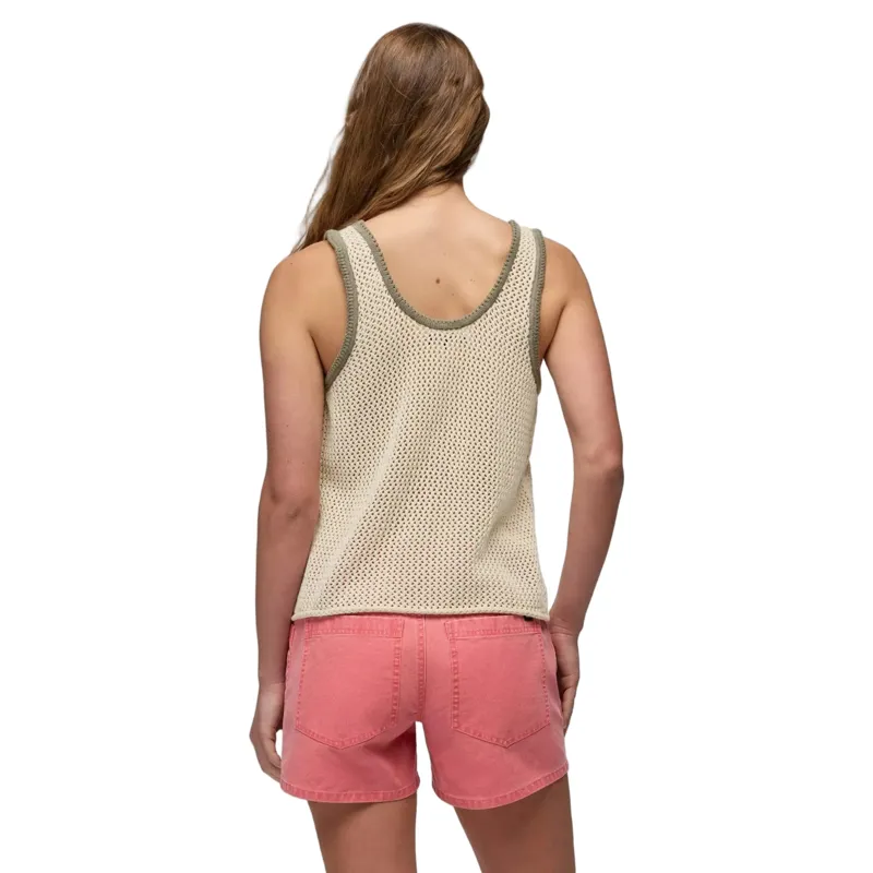 Prana Women's Spring Awakening Tank in Beach Pebble-1