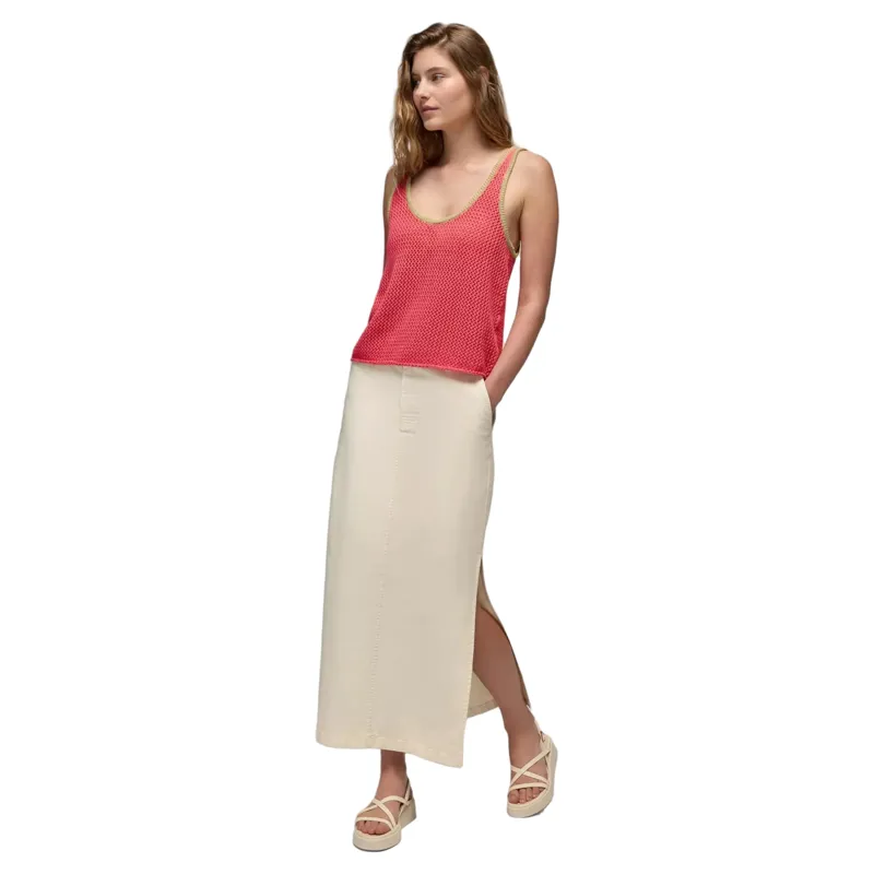 Prana Women's Spring Awakening Tank in Guava-2