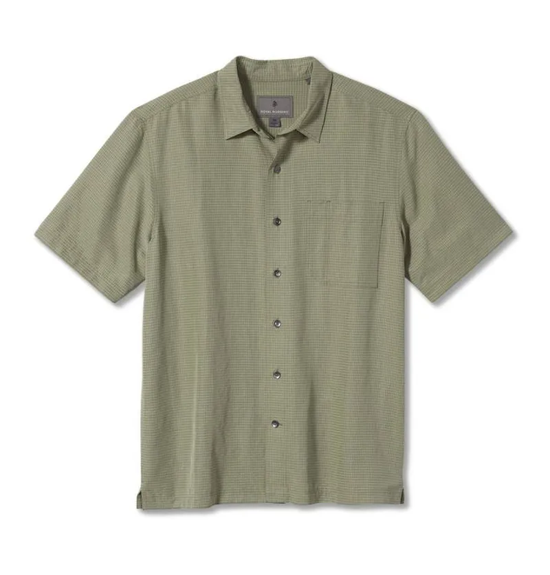 Royal Robbins Desert Pucker Dry Ss in Light Olive